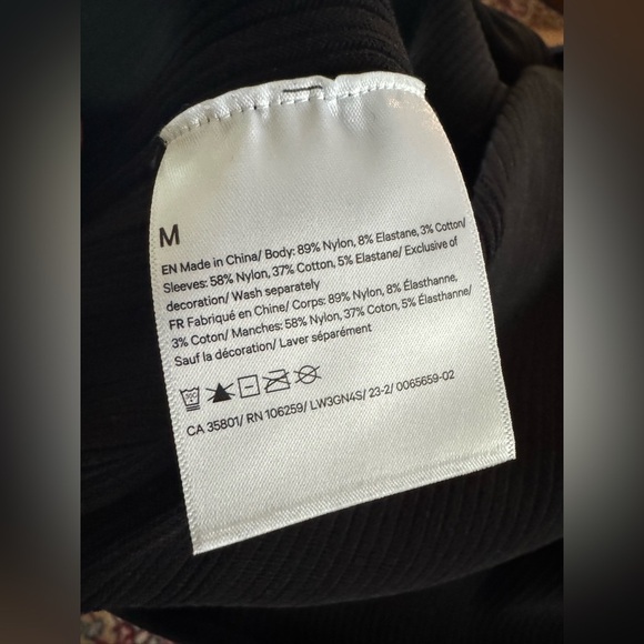 Lululemon Lightweight Ribbed Knit Jacket in black size M - Picture 15 of 16